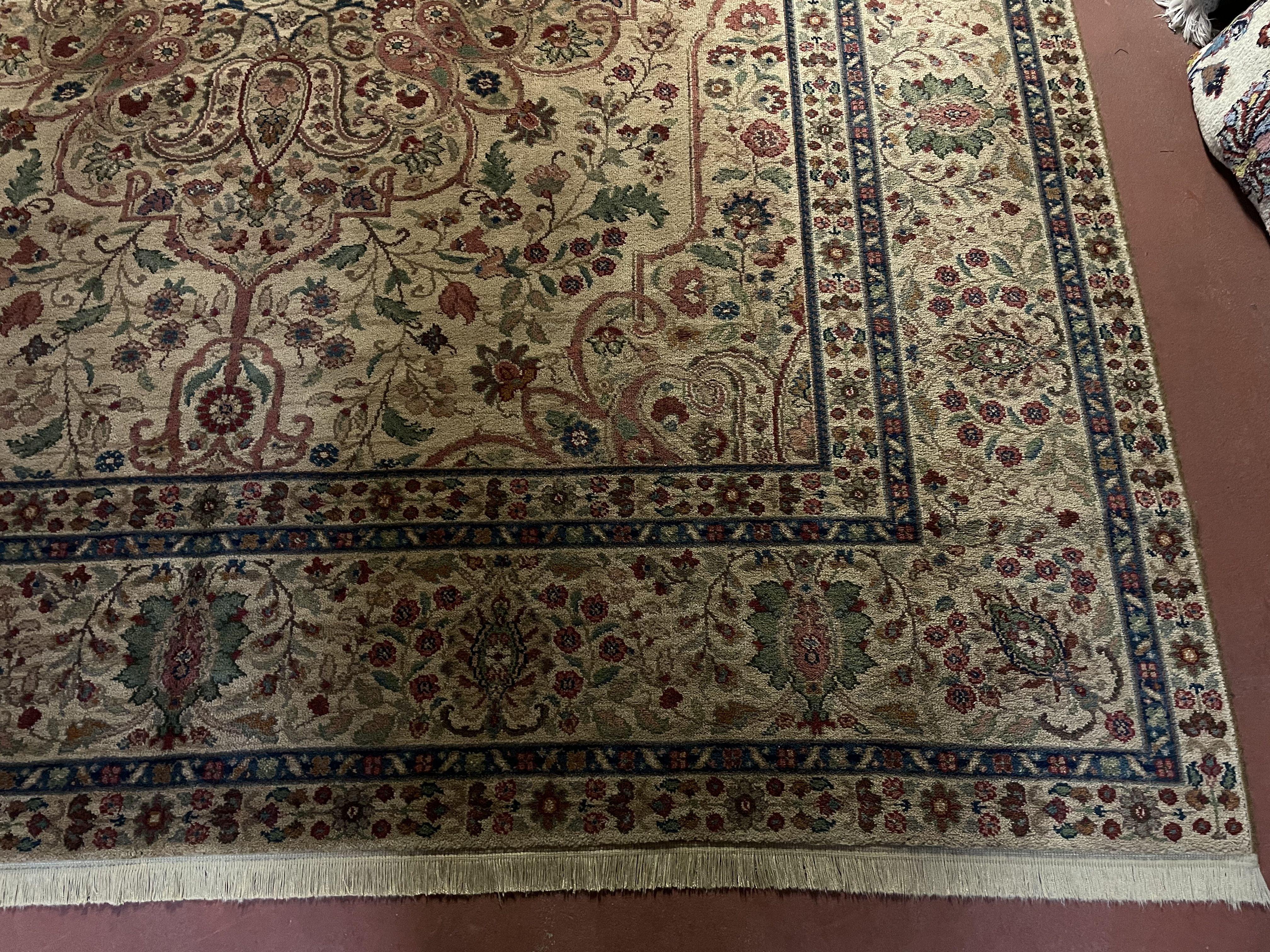 8' 8" X 10' Karastan American Made Samovar Traditional Wool Rug 900-901 Nice - Jewel Rugs