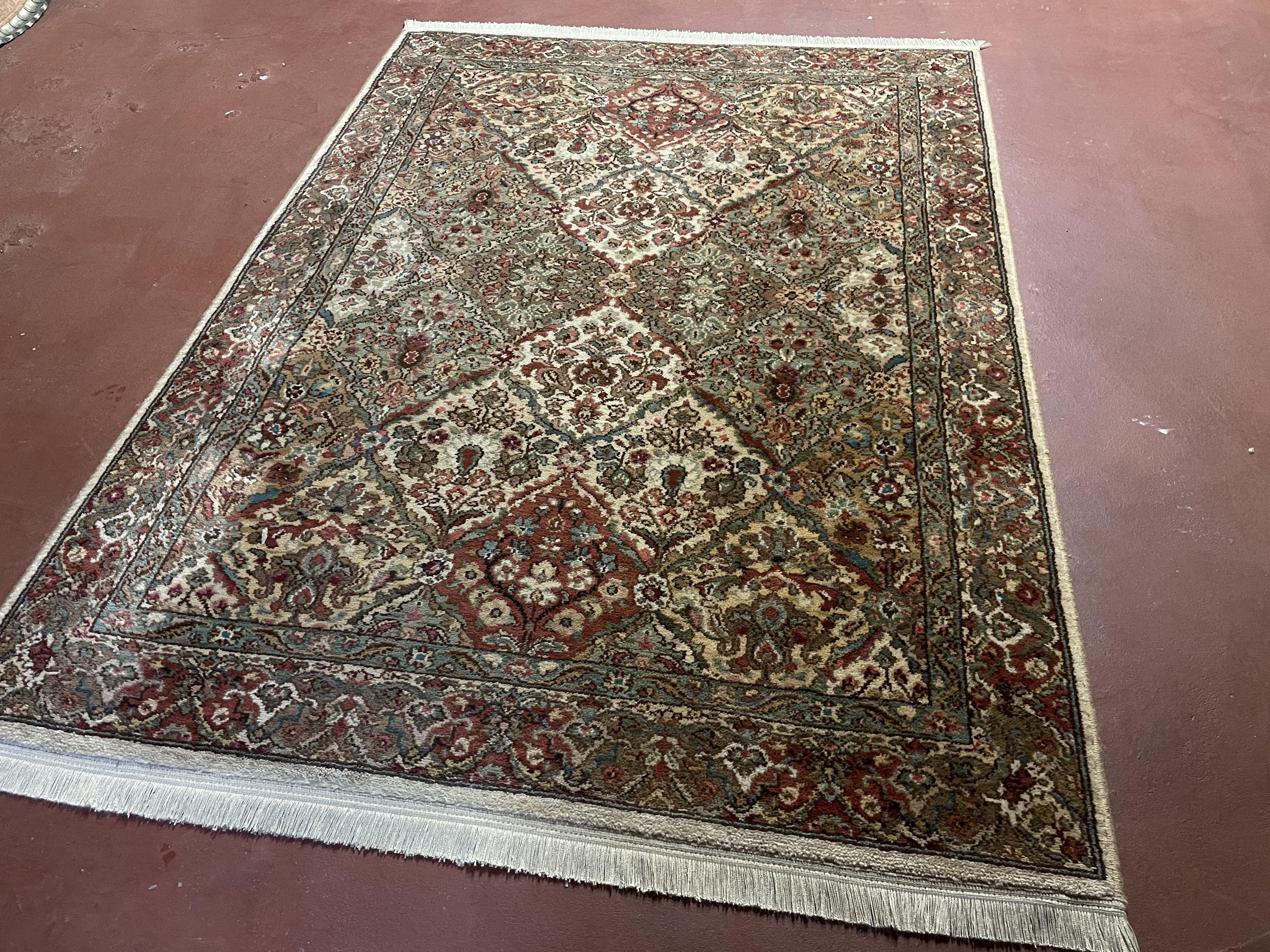 4' 3' X 6' Authentic Karastan American Made Empress Kirman Wool Rug 700/719 (A) - Jewel Rugs