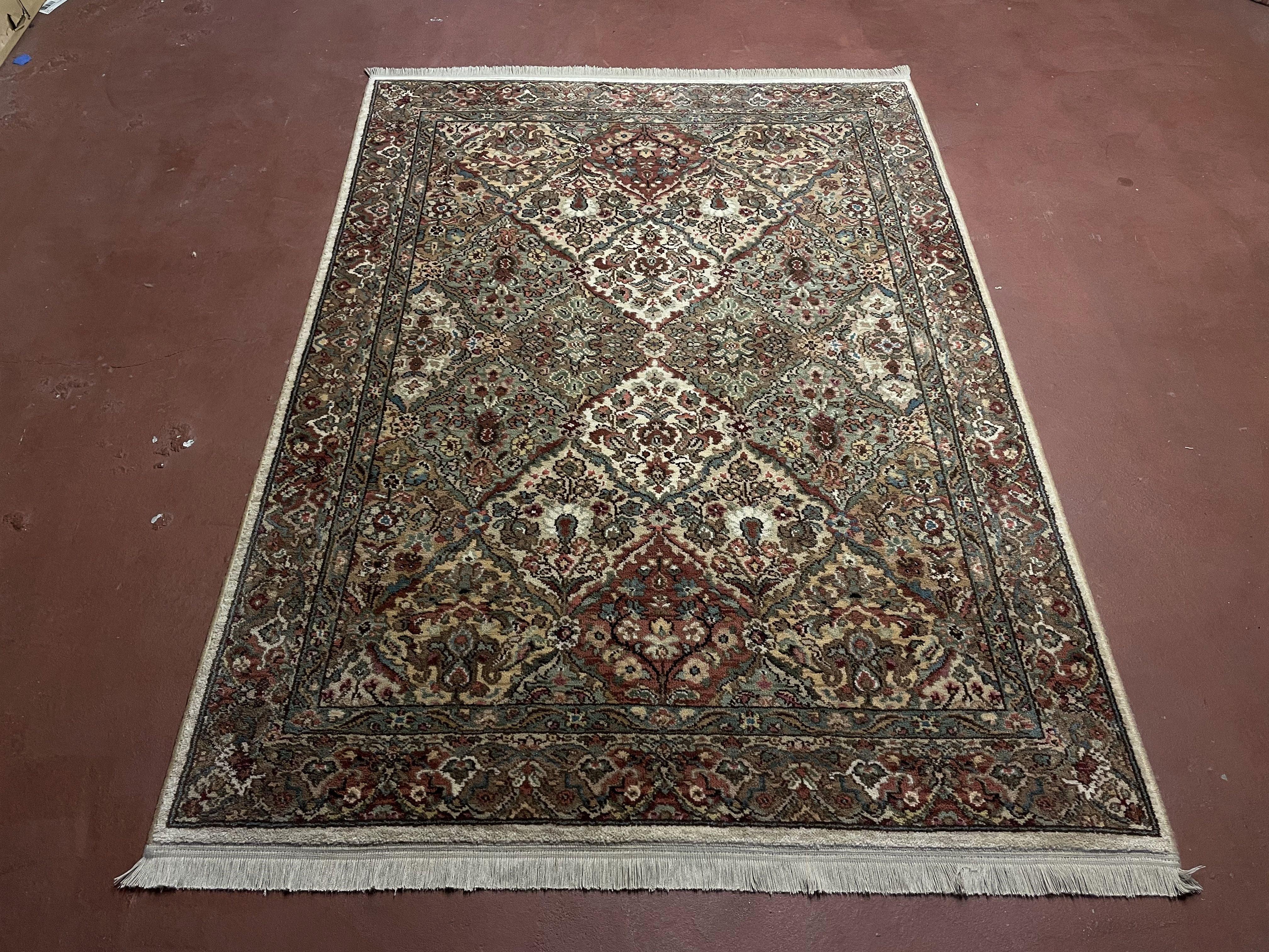 4' 3' X 6' Authentic Karastan American Made Empress Kirman Wool Rug 700/719 (B) - Jewel Rugs