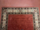 5' 9" X 9' Karastan American Made Ashara Agra Border Wool Rug 549 - 15007 - Jewel Rugs