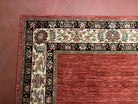 5' 9" X 9' Karastan American Made Ashara Agra Border Wool Rug 549 - 15007 - Jewel Rugs