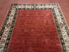 5' 9" X 9' Karastan American Made Ashara Agra Border Wool Rug 549 - 15007 - Jewel Rugs