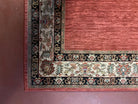 5' 9" X 9' Karastan American Made Ashara Agra Border Wool Rug 549 - 15007 - Jewel Rugs