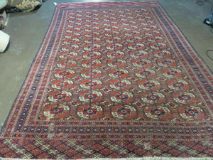 6' X 10' Antique Handmade Bokhara Turkoman Yamud Wool Rug Carpet NICE # 61 - Jewel Rugs