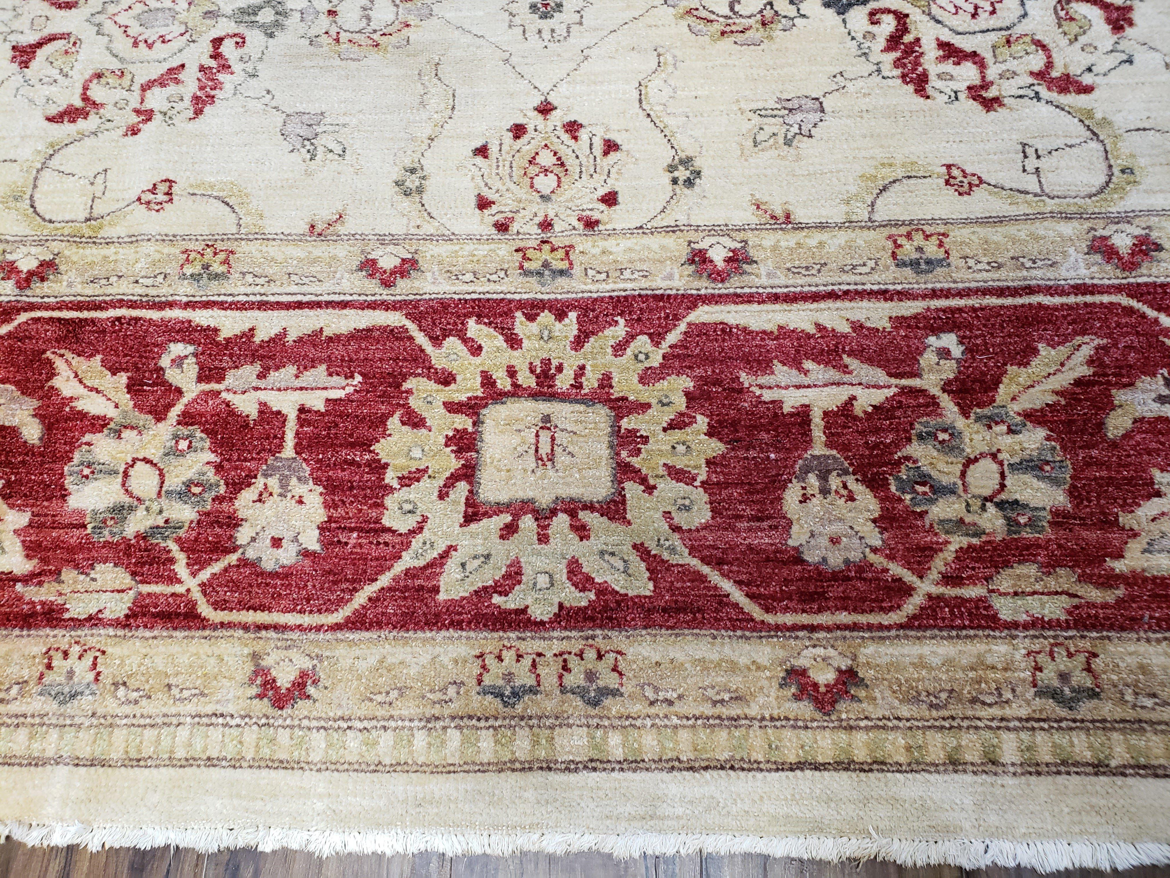 9x12 Rug, Peshawar Rug, Room Sized Rug, Pakistani Rug, Oushak Rug, Vintage Rug, Dining Room Rug, 9x12 Area Rugs, Neutral Rug, Nursery Decor - Jewel Rugs