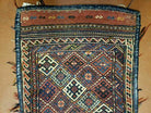 13" X 36" Antique Handmade Caucasian Shahsavan Wool Area Saddlebag Rug Collectible Nice - Jewel Rugs