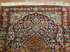 2' 5 X 3' 2" Antique Handmade Floral Oriental Wool Area Rug Vegetable Dyes Red - Jewel Rugs