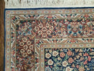 6' X 9' Vintage Hand Made Pakistan Floral Wool Rug Carpet Tree Of Life Detail - Jewel Rugs