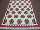 5' X 8' Hand Woven Wool Rug Contemporary Kilim Dhurrie Modern Oriental Area Rug - Jewel Rugs