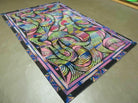 4' X 6' Modern Tibetan Nepal Art Deco Chinese Hand Knotted Wool Rug Abstract Nice - Jewel Rugs