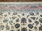 8' 8" X 12' Karastan Ivory Rose Kashann # 768 Wool Rug American Made Nice - Jewel Rugs