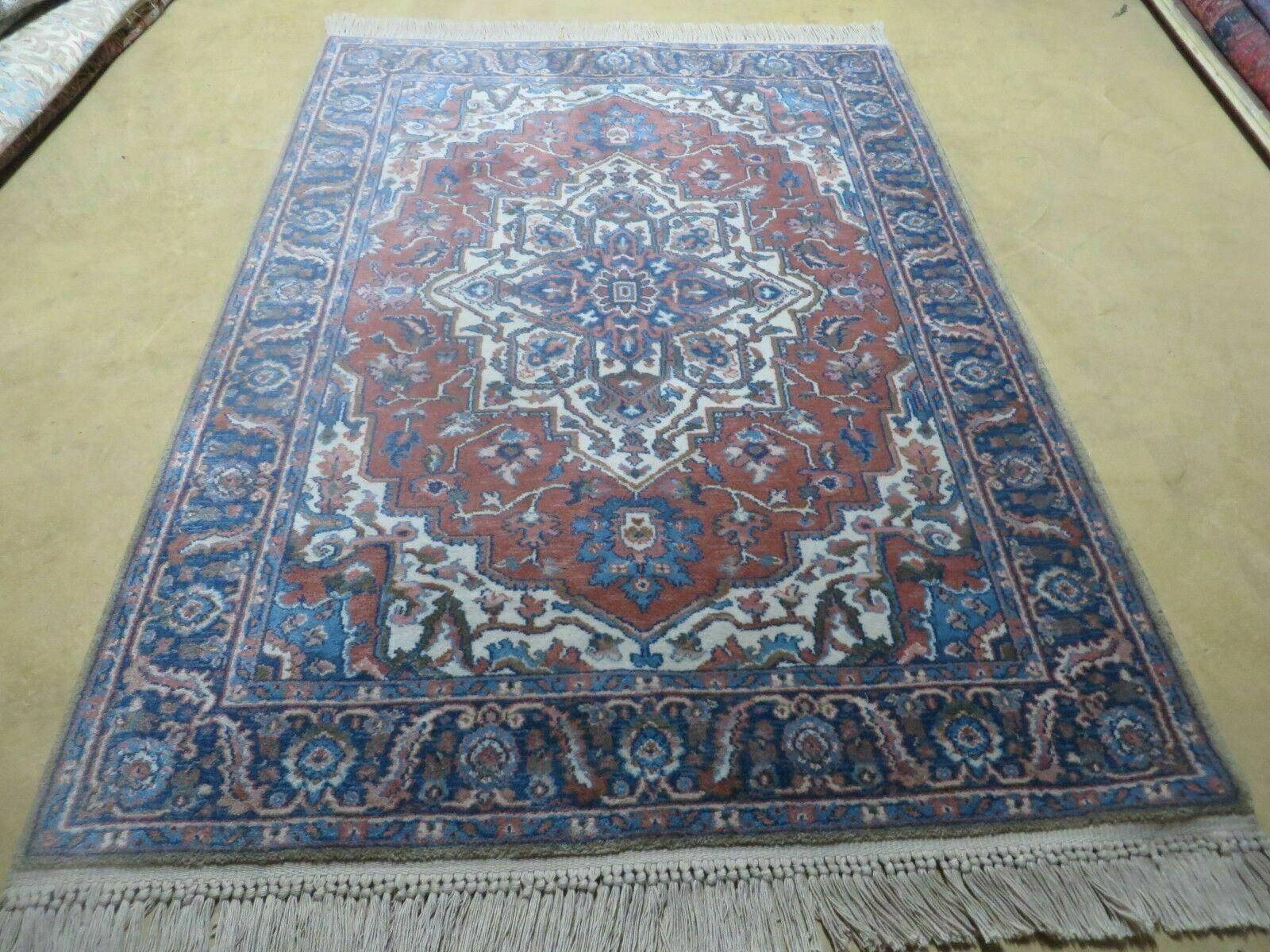 4' 3" X 6' Karastan Antique Serapi Heriz # 744 Wool Rug American Made Nice - Jewel Rugs