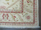 9' X 11' Handmade Indian Agra Tea Wash Wool Rug Carpet # 833 Nice - Jewel Rugs