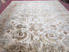 9' X 12' Vintage Handmade Turkish Oushak Tea Washed Wool Rug Carpet Nice - Jewel Rugs