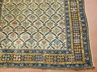 3' 7" X 5' Antique Handmade Caucasian Shirvan Wool Prayer Rug Dagestan - Jewel Rugs