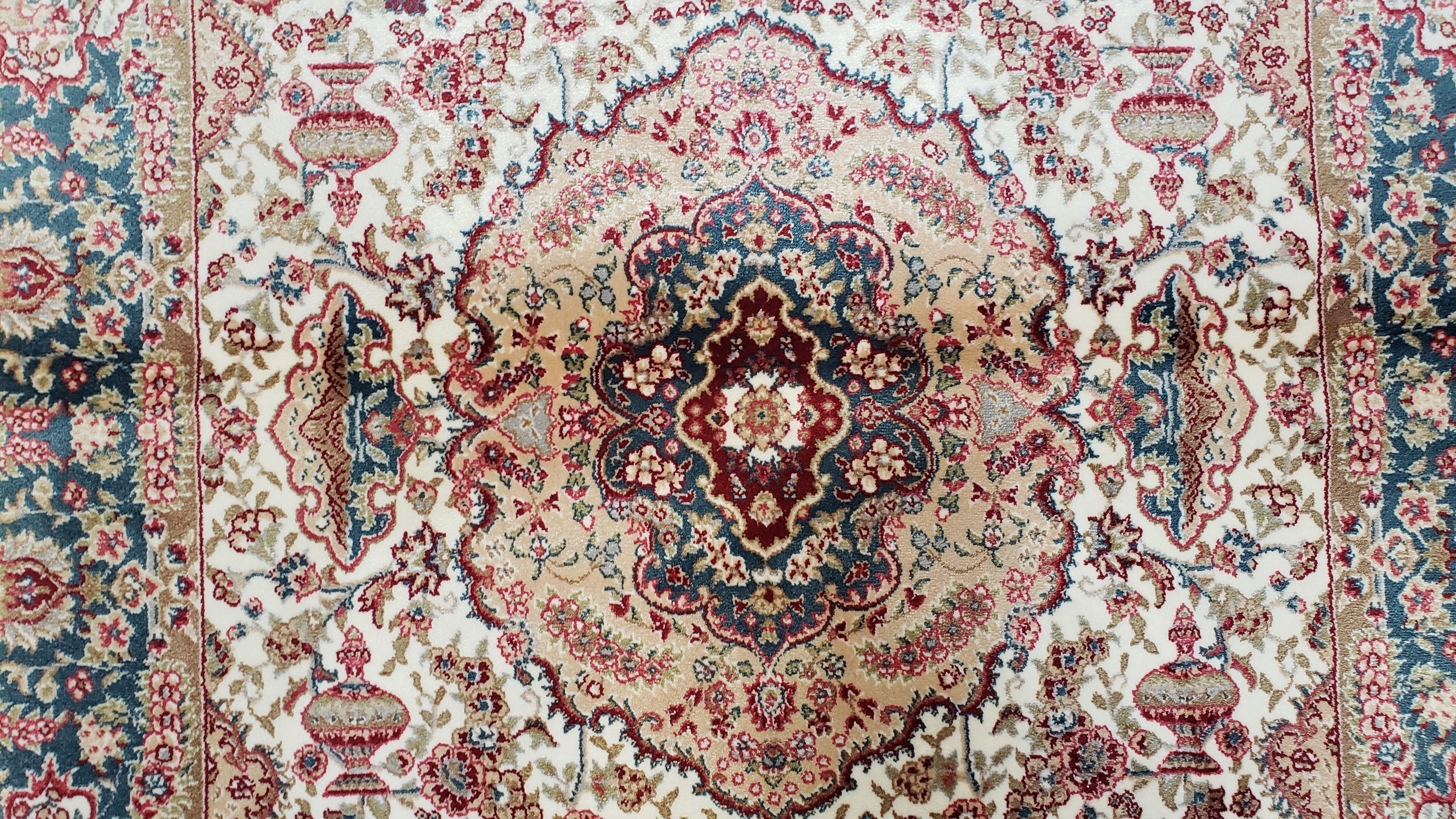 Small Silk Carpet, Medallion Rug, Very Fine, Persian Design, Silk-on-Silk, Oriental Accent Rug, Bamboo Silk, 2.5 x 4 ft, 2' 8" x 4' 1" - Jewel Rugs