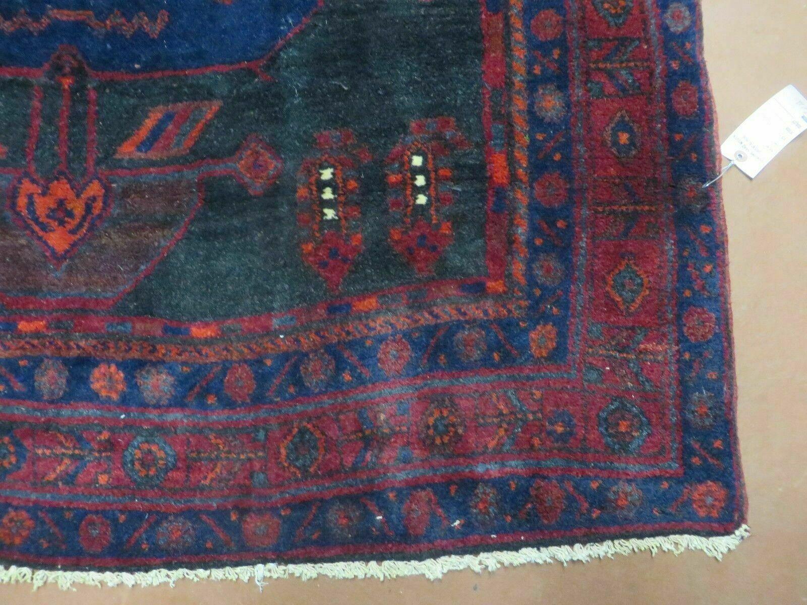 4' X 10' Antique Handmade Turkish Kazak Design Wool Rug # 629 - Jewel Rugs