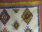 3'6" X 9' 1" Vintage Handmade Moroccan Tribal Azilal Wool Rug Runner Colorful Carpet - Jewel Rugs