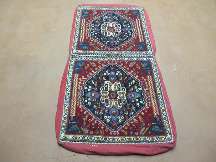 2'X 4' Antique Handmade Turkish Floral Oriental Wool Rug Pillow Case Cushion - Jewel Rugs