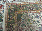 4' X 6' Handmade Indo Kashmir Wool Rug Deer Panter Bird Tree Of Life - Jewel Rugs