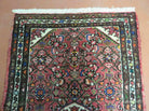 2.5' X 4' Vintage Red Handmade Indian Floral Oriental Rug - Jewel Rugs