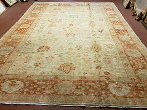 9' X 12' Handmade Egypt Oushak Decorative Wool Rug Carpet Nice - Jewel Rugs