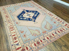 6' X 9' Vintage Handmade Chinese Needlepoint Wool Rug Flat Weave - Jewel Rugs