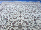 10' X 14' Handmade Oriental Wool Rug Silk Accents Floral Carpet - Jewel Rugs