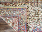 3' X 4'3" Antique Authentic Fine Handmade Turkish Silk Rug Tree Of Life Birds - Jewel Rugs