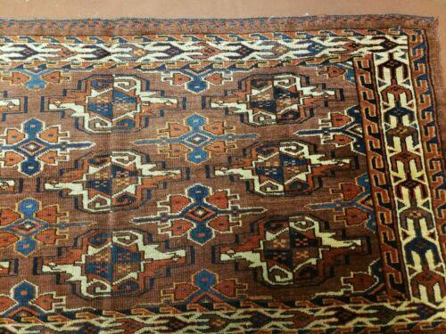 31" X 48" Antique Handmade Yamud Turkoman Yomud Chuval Wool Rug Carpet Nice - Jewel Rugs