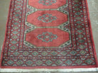 2' 7" X 4' Vintage Handmade Pakistan Turkoman Bokhara Wool Rug Organic Veg Dye - Jewel Rugs