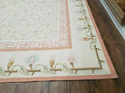 11' X 15' Magnificent Handmade Wool Rug Aubusson Weave Savonnerie Flat Pile - Jewel Rugs