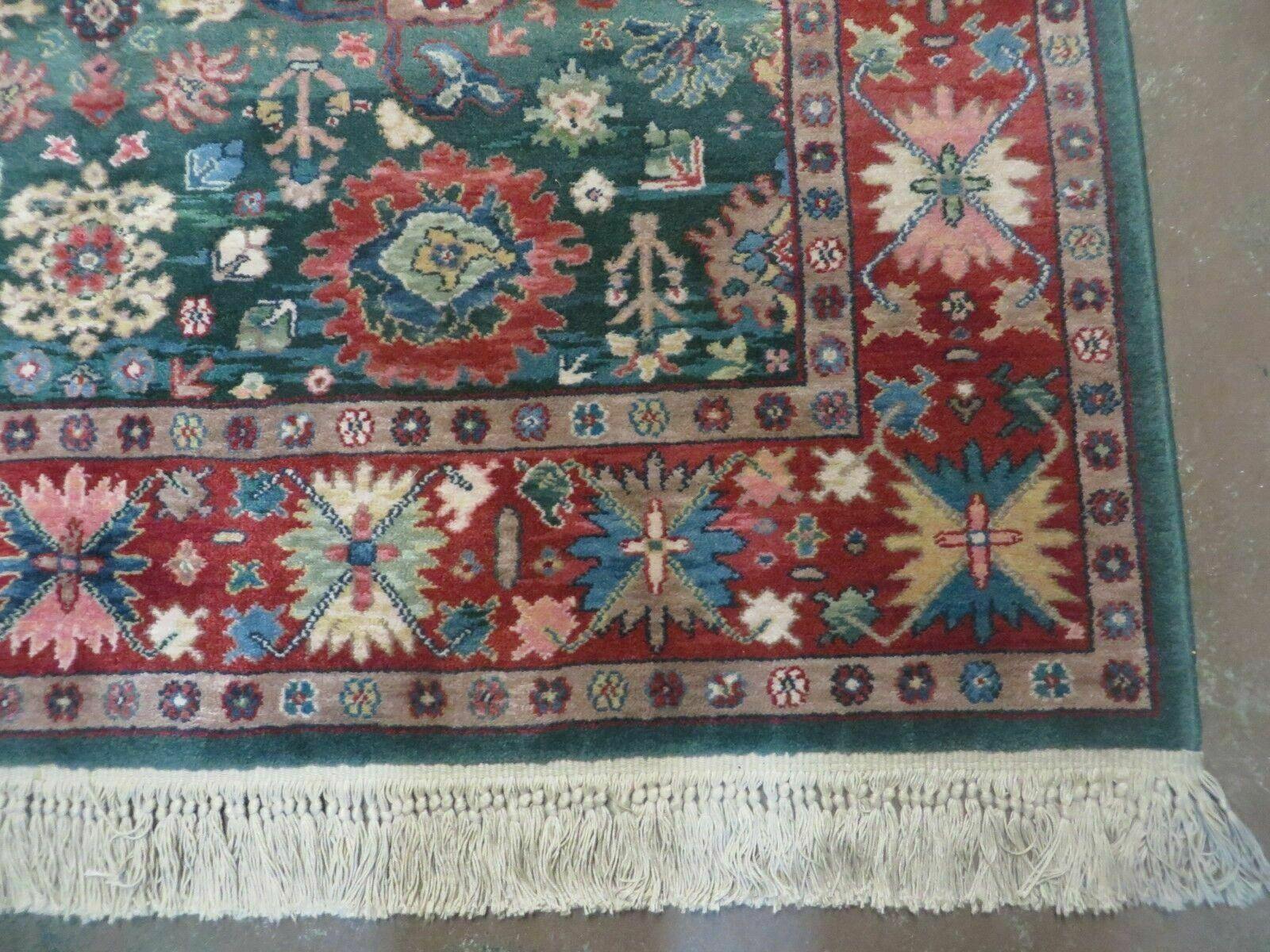 5' 9" X 9' Karastan Kuba Pattern 700 / 797 Wool rug American Made Nice - Jewel Rugs