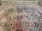 8' 8" X 12' Karastan Multicolor Panel Kirman # 717 Wool Rug American Beauty - Jewel Rugs