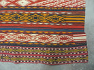 6' X 10' Antique 1930 Turkish Jajim Kilim Handmade Flat Weave Wool Rug Veg Dye - Jewel Rugs