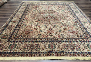 8.8 x 10 Karastan Tabriz Medallion Rug #900-909, Karastan Samovar Rug, Vintage Karastan Carpet, Discontinued Karastan Wool Rug, Vintage Rug - Jewel Rugs