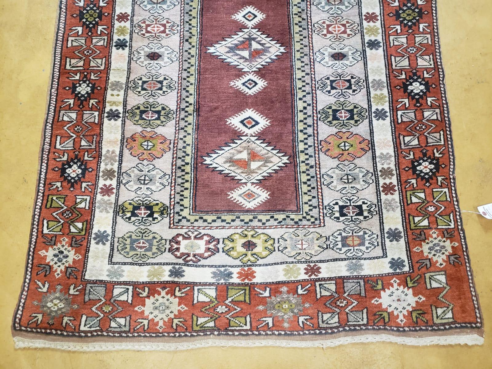 5x8 Turkish Rug - Turkish Oriental Carpet - Tribal Rug - Talesh Rug - Hand Knotted Wool Area Rug 4' 4" x 7' 6" Bedroom Rug Vintage - Jewel Rugs