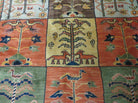 5' X 8' Vintage Handmade Knotted Turkish Panel Wool Rug Carpet Animal Bird - Jewel Rugs