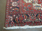 7' X 10' Vintage Handmade India Oriental Floral Hand Knotted Wool Rug Nice - Jewel Rugs