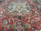 7' X 10' Vintage Handmade India Oriental Floral Hand Knotted Wool Rug Nice - Jewel Rugs