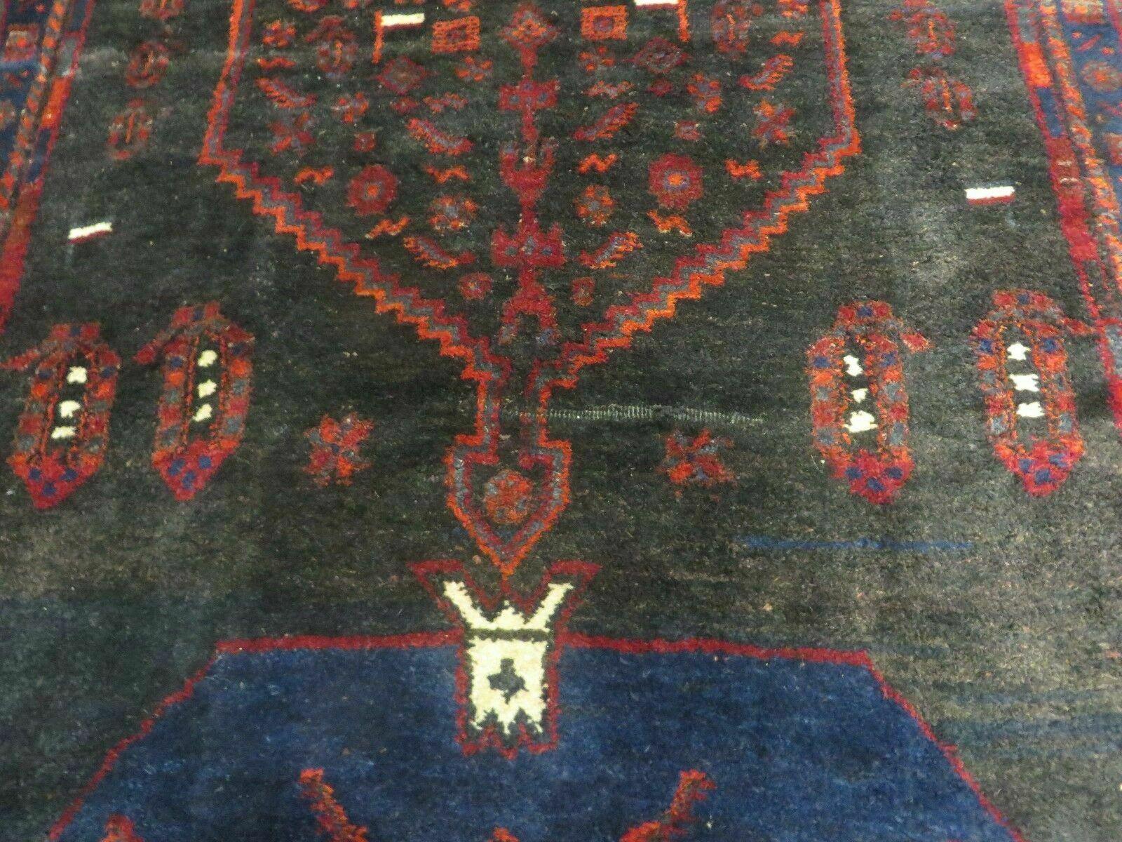 4' X 10' Antique Handmade Turkish Kazak Design Wool Rug # 629 - Jewel Rugs