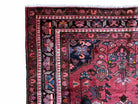 5.5 X 10 Handmade Wool Tribal Gallery Rug Wide Runner Corridor Rug Floral Red - Jewel Rugs