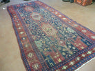 4' X 10' Antique Handmade Turkish Floral Tribal Oriental Wool Rug #627 - Jewel Rugs