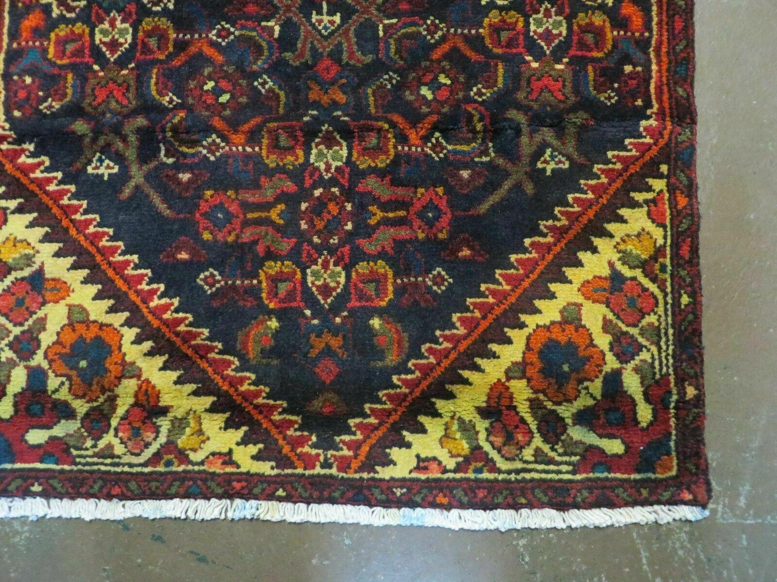 3' X 9' Antique Handmade Turkish Wool Rug Vegy Dyes Runner Nice - Jewel Rugs