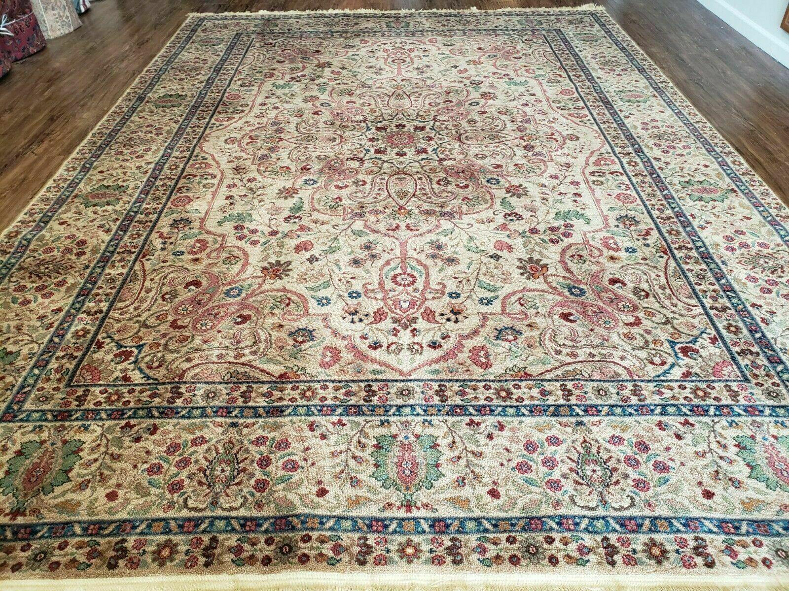 8' 8" X 12' Karastan American Samovar Tabri Medallion Herati Wool Rug 900-909 - Jewel Rugs