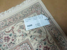 6' X 9' Vintage Chinese Floral Oriental Handmade Virgin Wool Silk Rug Ivory - Jewel Rugs