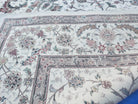 10' X 14' Handmade Oriental Wool Rug Silk Accents Floral Carpet - Jewel Rugs