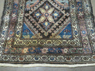 3' X 6' Antique Handmade India Floral Oriental Wool Rug Veg Dyes Nice - Jewel Rugs