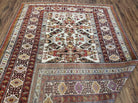 4' 6" X 6' 8" Antique Handmade Seychor Perpedil Caucasian Wool Rug Colorful - Jewel Rugs