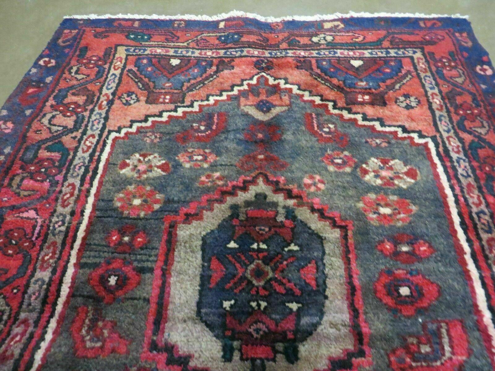 3' X 9' Antique Handmade Turkish Anatolian Wool Rug Veg Dye Runner - Jewel Rugs